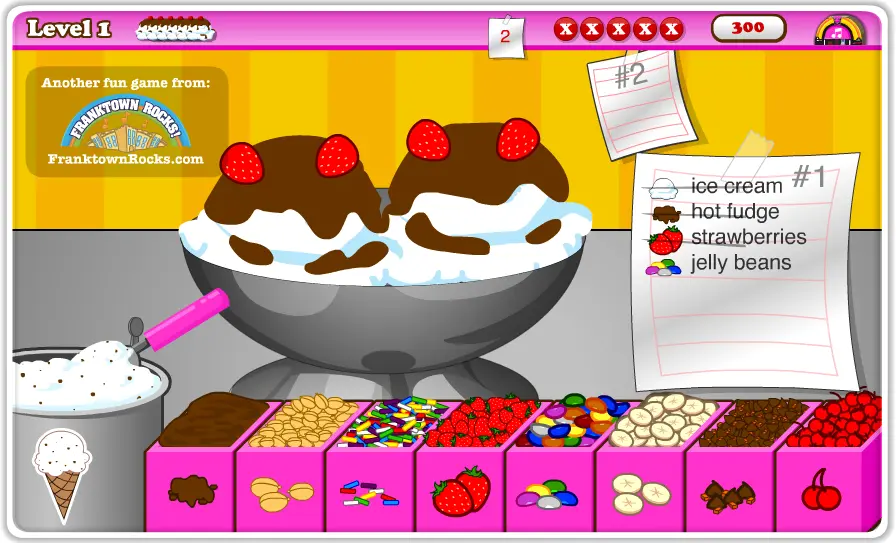 Tiny Tina's Ice Cream Sundae Rush!