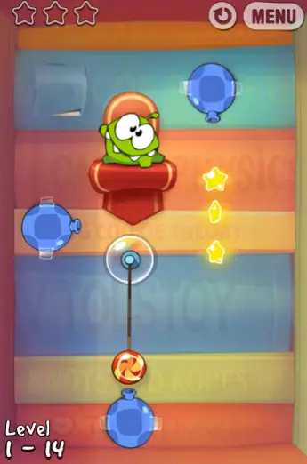 Cut the Rope Experiments