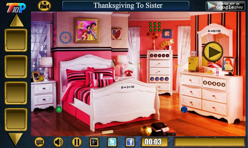 Thanksgiving To Sister