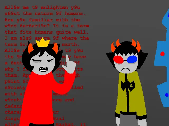 [S] Kankri: Elaborate.