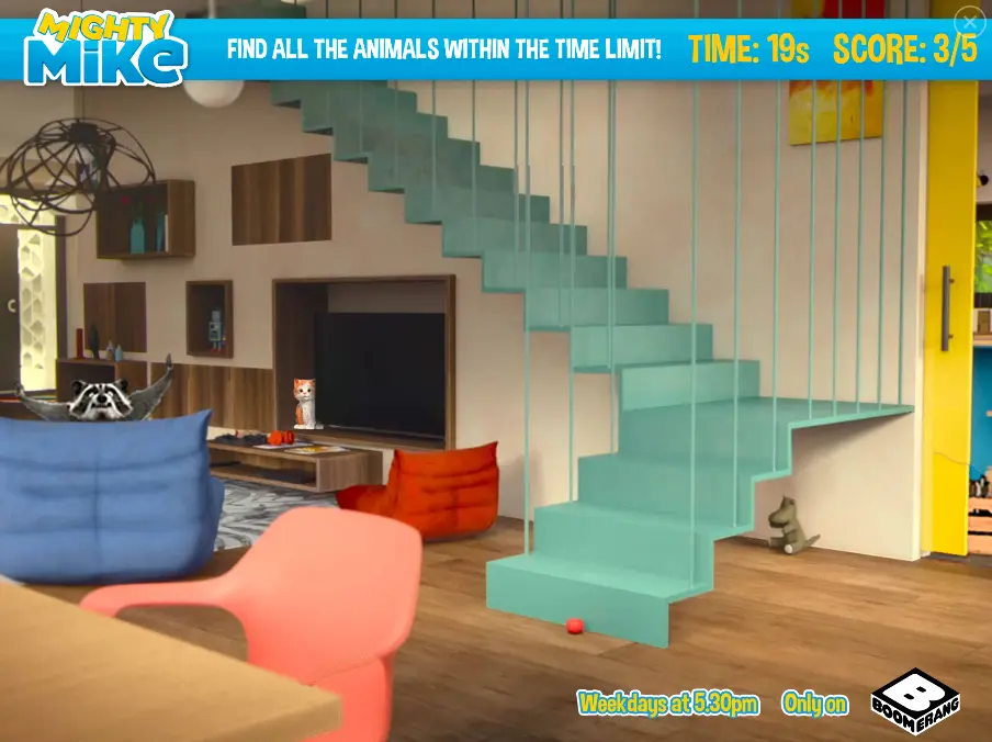 Mighty Mike Interactive Advertisement