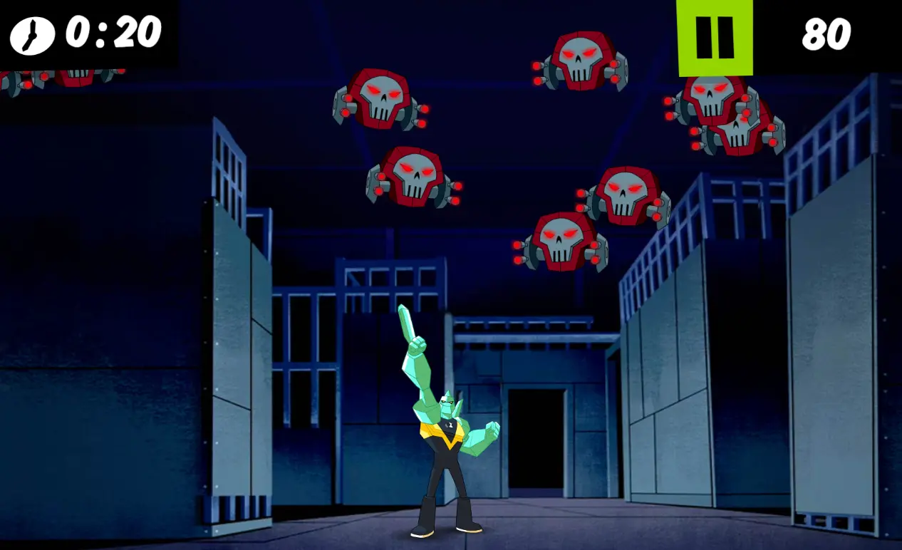 Ben 10: Diamondhead Shoot