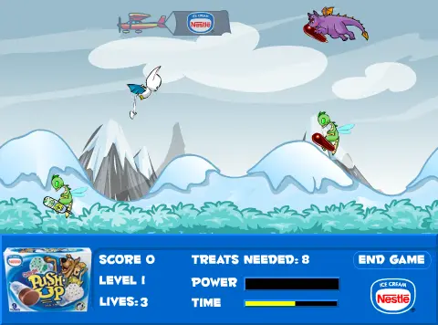 Nestlé Ice Cream: Frozen Flight