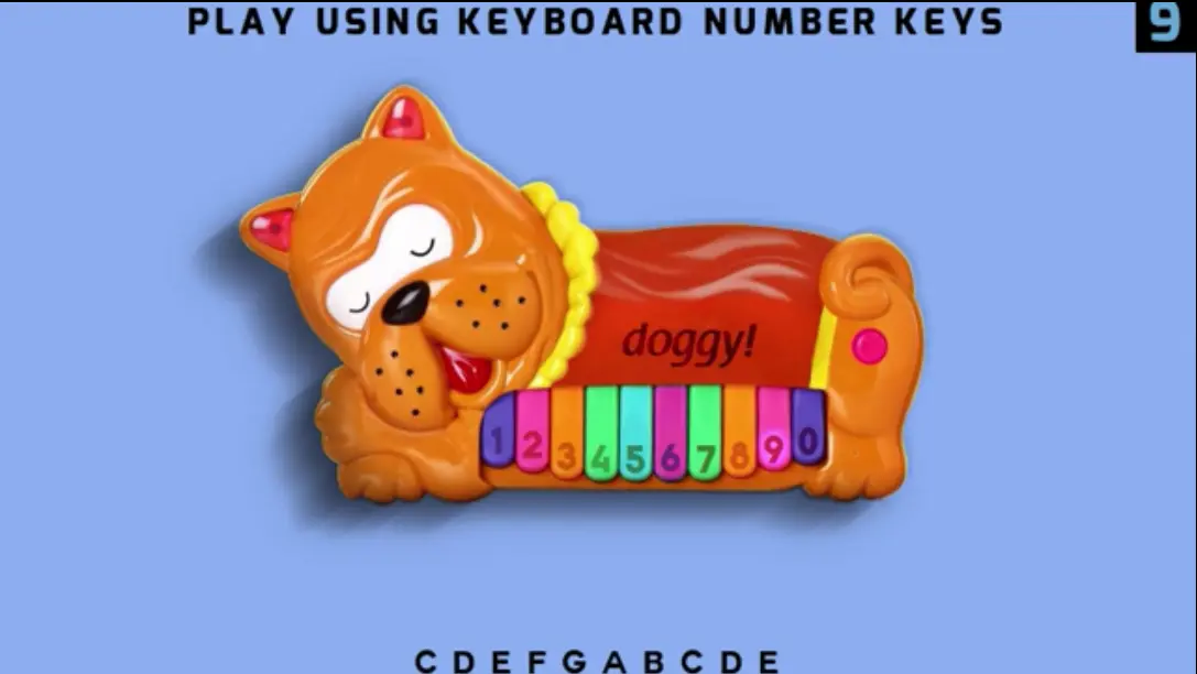 YouTube DOG Piano