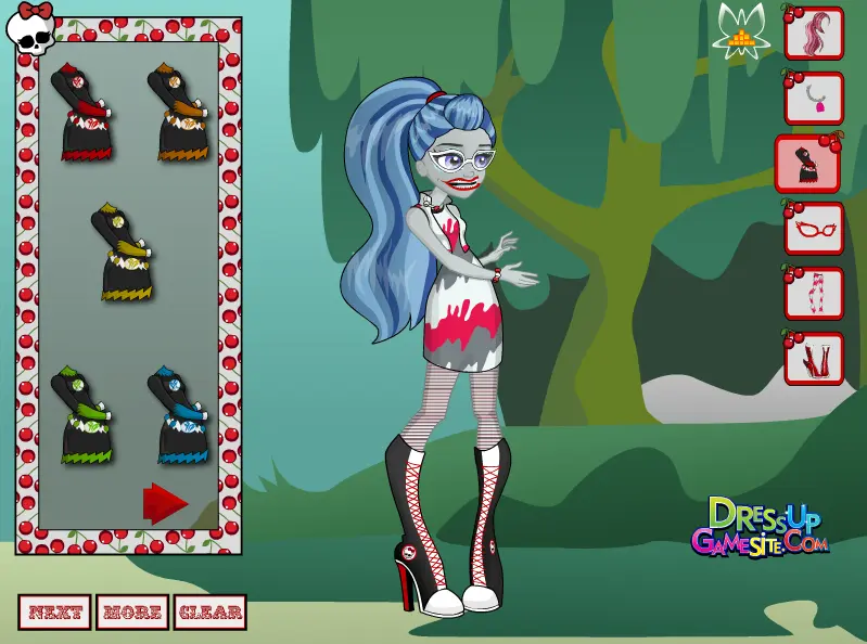 Ghoulia and Slow Moe Dress Up