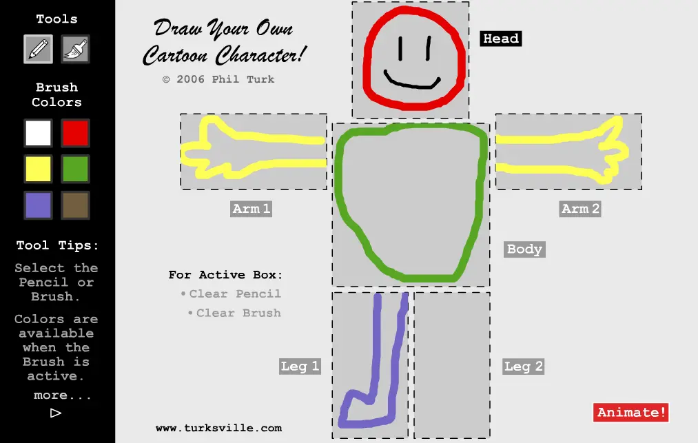 Draw Your Own Cartoon Character!
