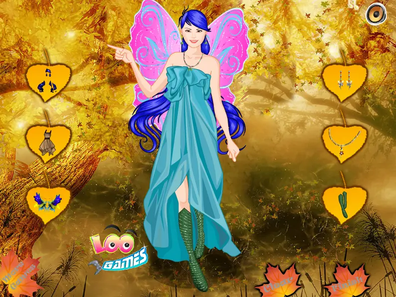 Autumn Fairy Dress Up
