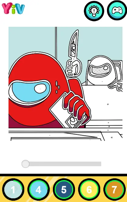 Among Us Coloring Book