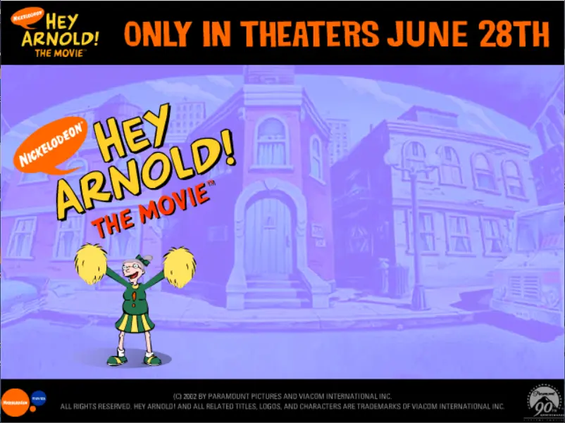 Hey Arnold! The Movie Screensaver