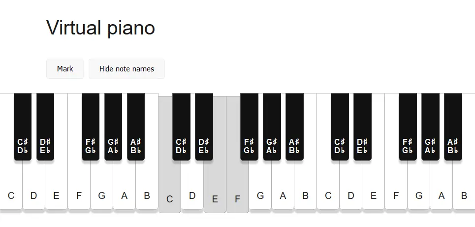 Virtual Piano