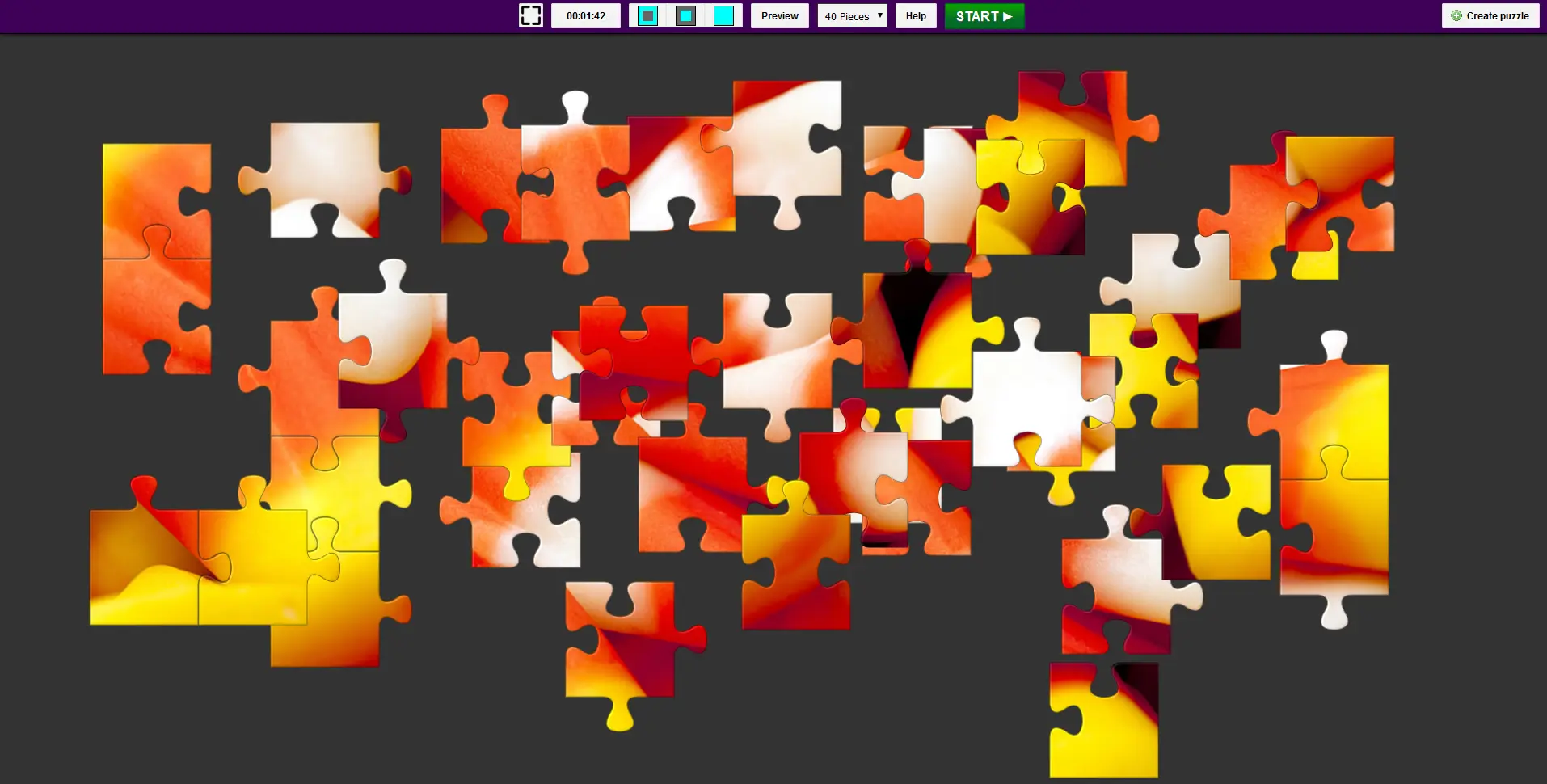 Candy Corn Jigsaw Puzzle