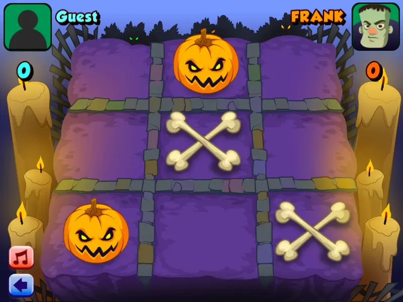 Noughts & Crosses Halloween