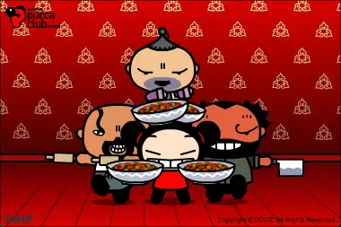 Pucca - Korean Black Noodle E-Card