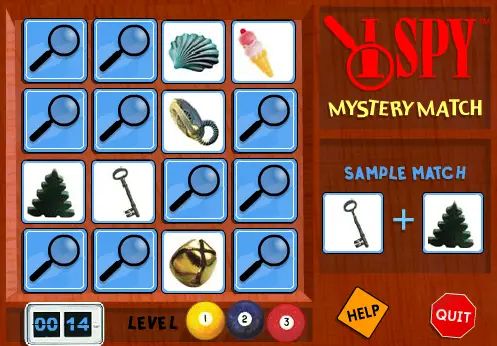 I Spy Mystery Match