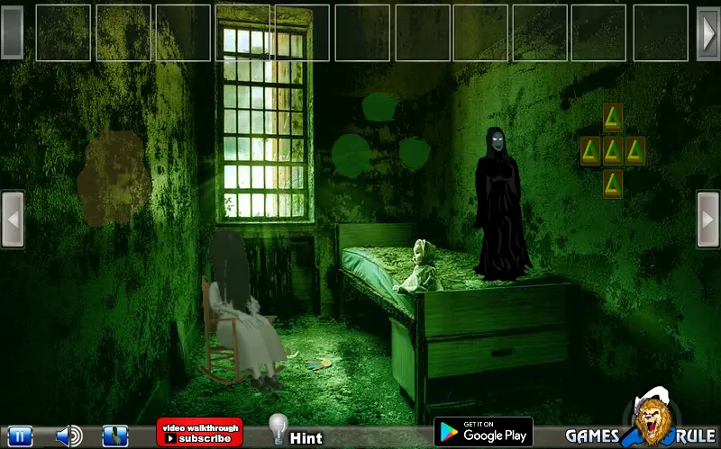 Isolated Ghost House Escape