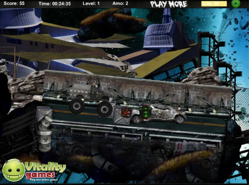 Monster Truck in Space