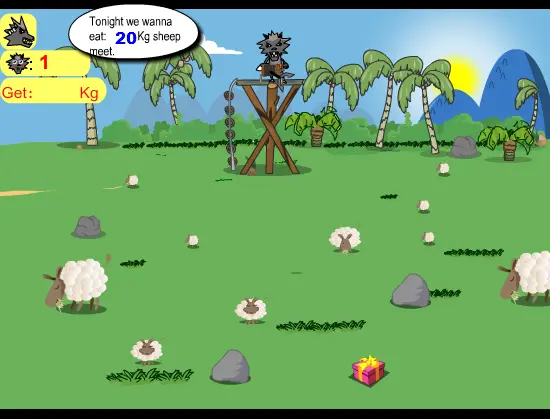 Wolf Catch Sheep