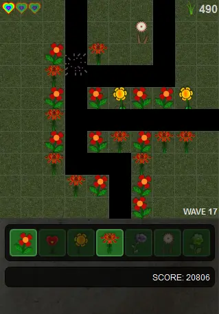 Flowers VS Aliens