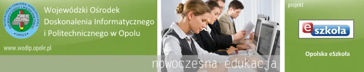 Wojewódzki Ośrodek Doskonalenia Informatycznego i Politechnicznego w Opolu Header