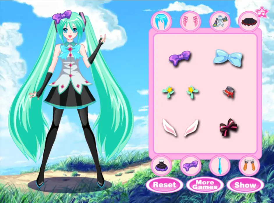 Hatsune Miku DressUp