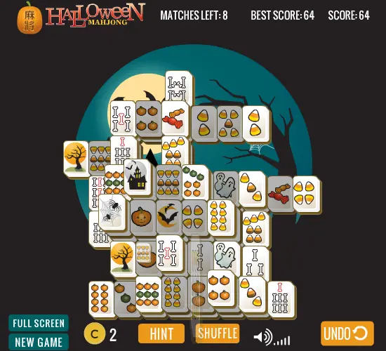 Halloween Mahjong