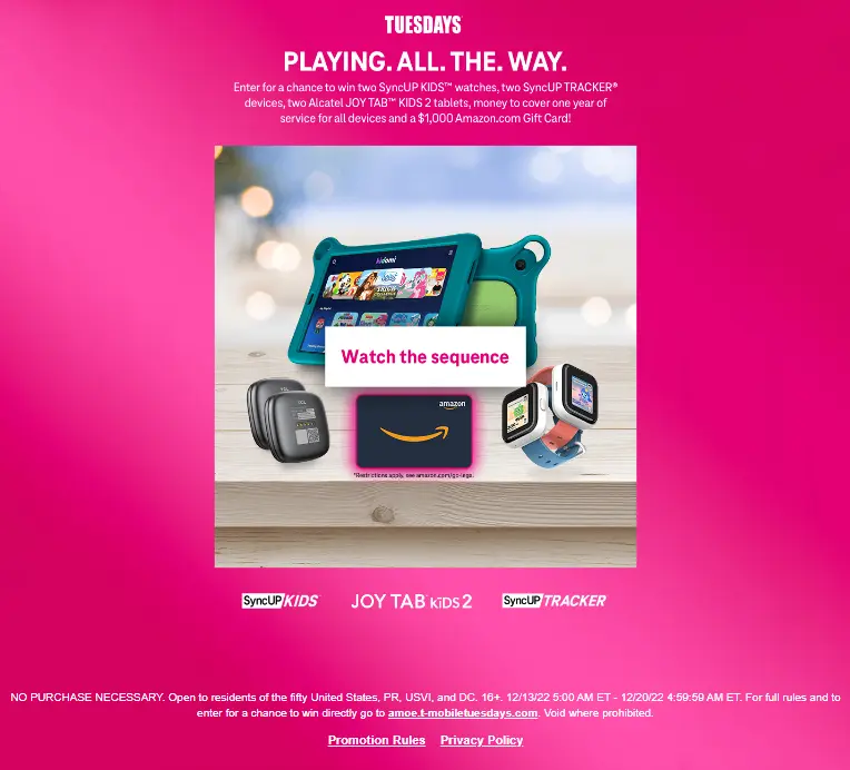T-Mobile Tuesdays: PLAYING. ALL. THE. WAY.