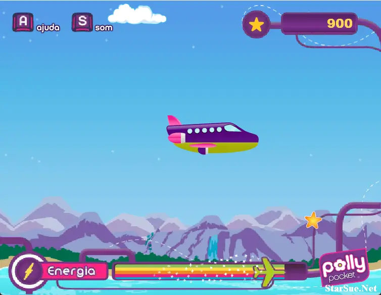 Avião da Polly