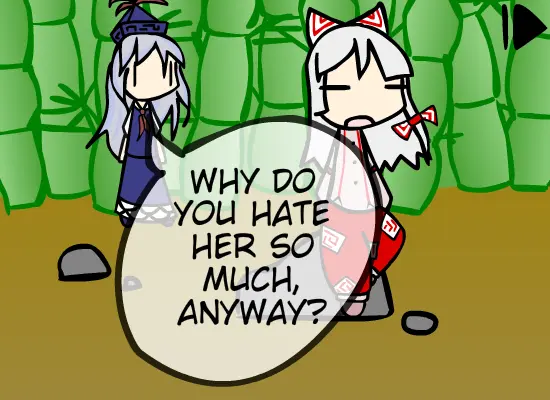 Find out why Mokou and Kaguya hate each other!