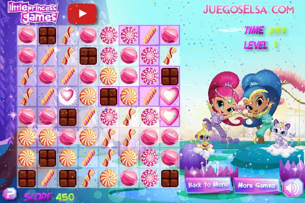 Shimmer and Shine: Candy Match