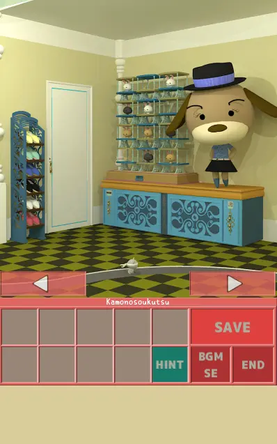 Chotto Escape 014: Room with Bear Sofa