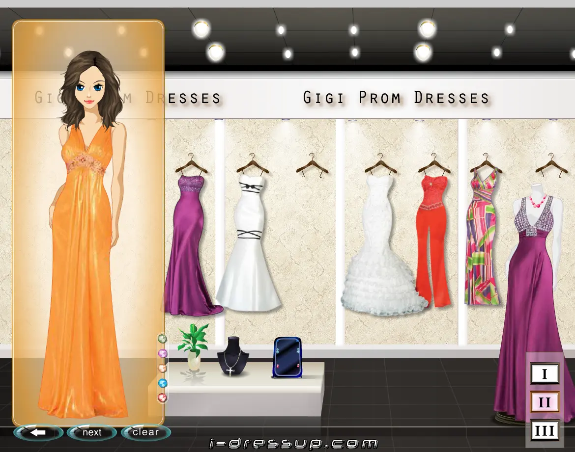 Gigi Prom Dressup