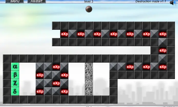Destruction Maze