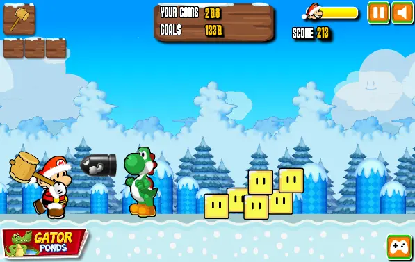 Angry Santa Mario