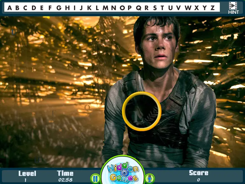 Maze Runner - Hidden Alphabets