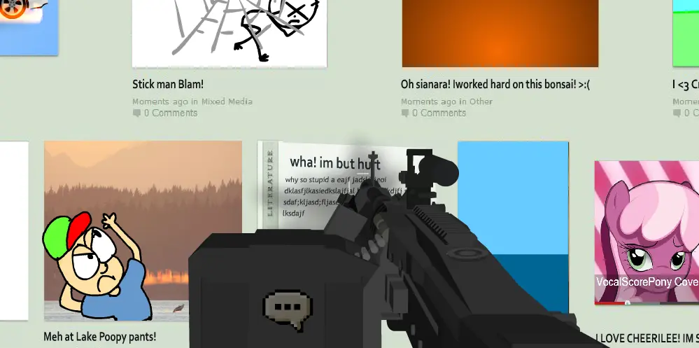 Destroy DeviantArt
