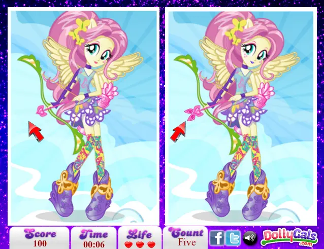 My Little Pony Fluttershy 6 Diff