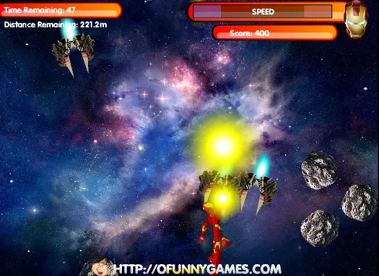 Iron Man Defend Earth