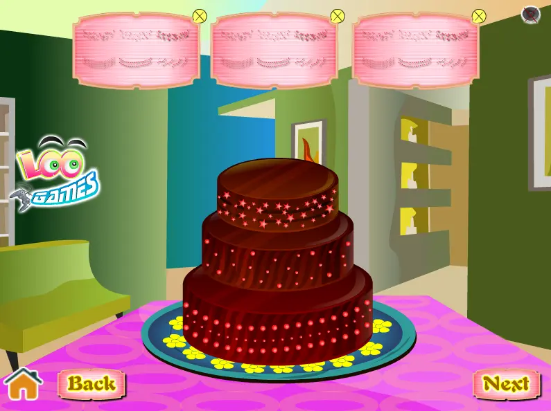 Chocolate Cake Deco