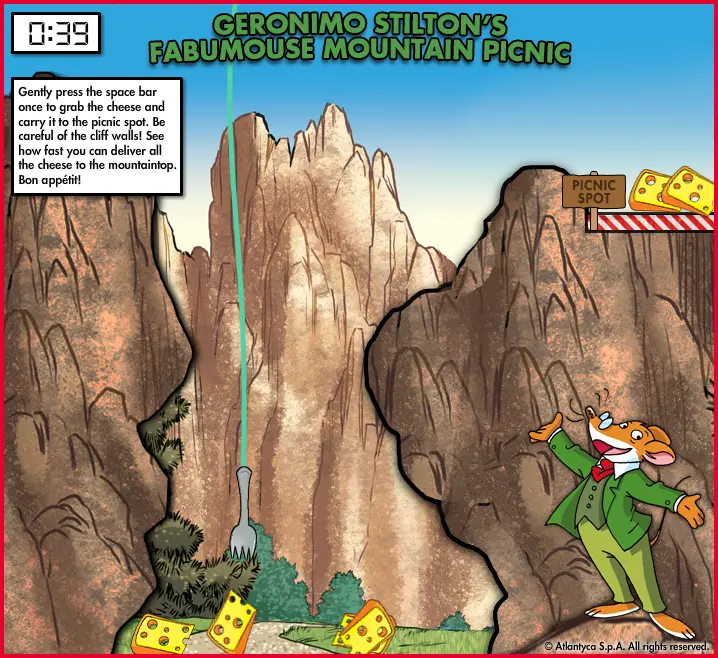 Geronimo Stilton's Fabumouse Mountain Picnic