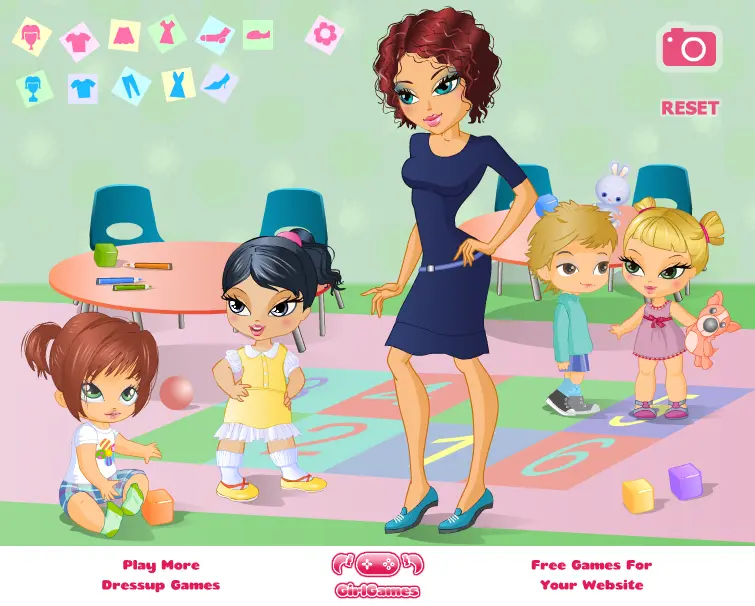 Amy in a Kindergarten