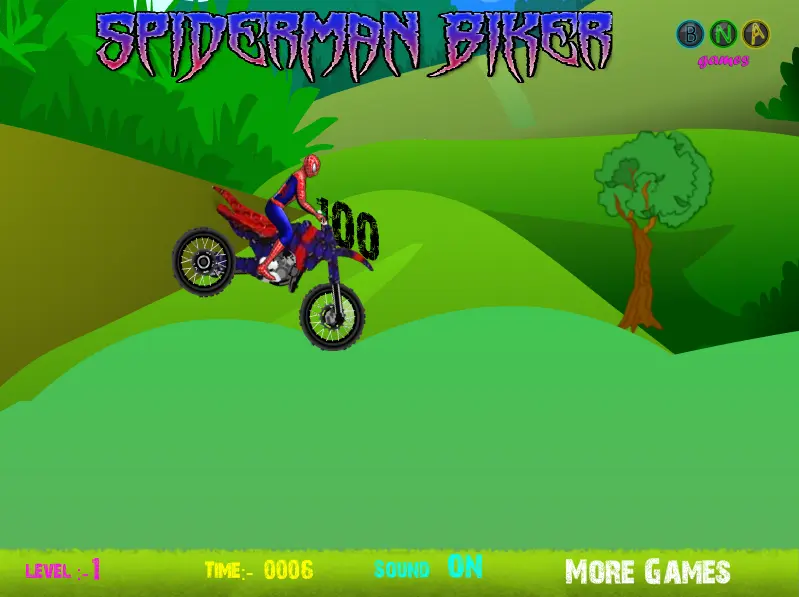 Spiderman Biker 2