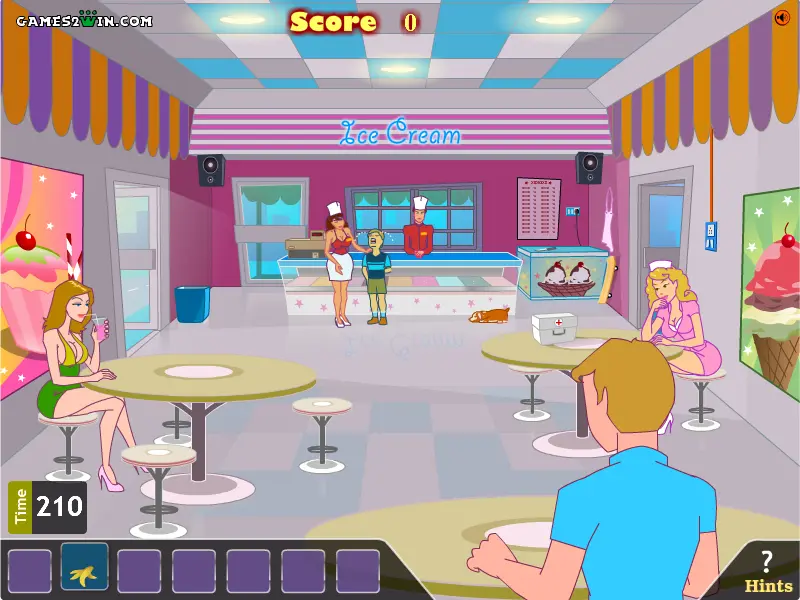 Funny Ice Cream Parlor