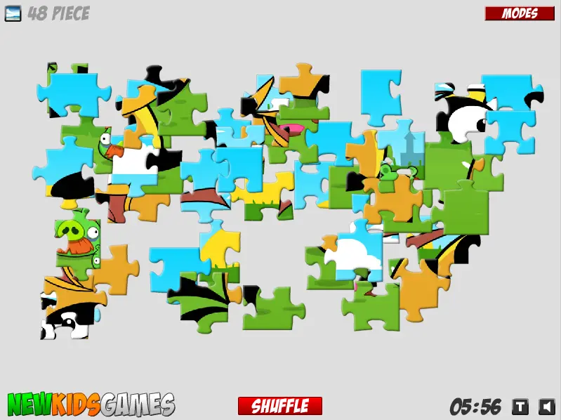 Angry Birds Bubbles Puzzle