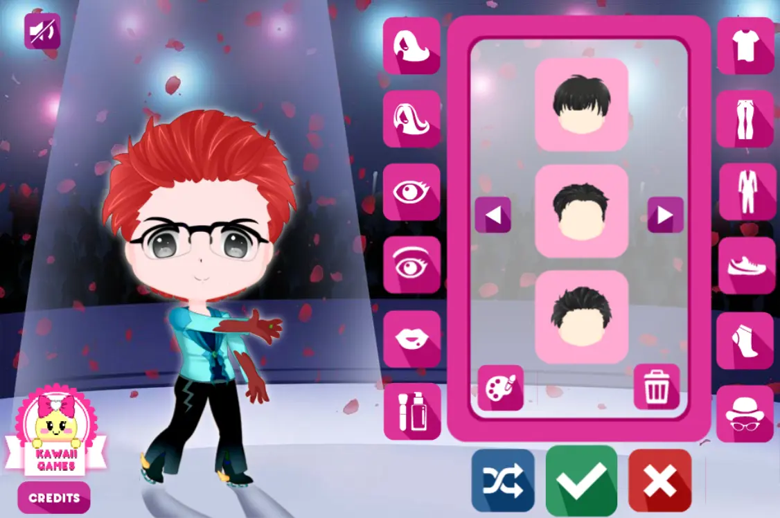 Cute Yuri on Ice Dress Up