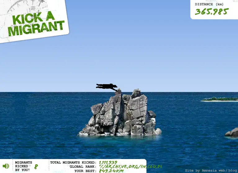 Kick a Migrant