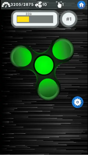 Hand Spinner Simulator