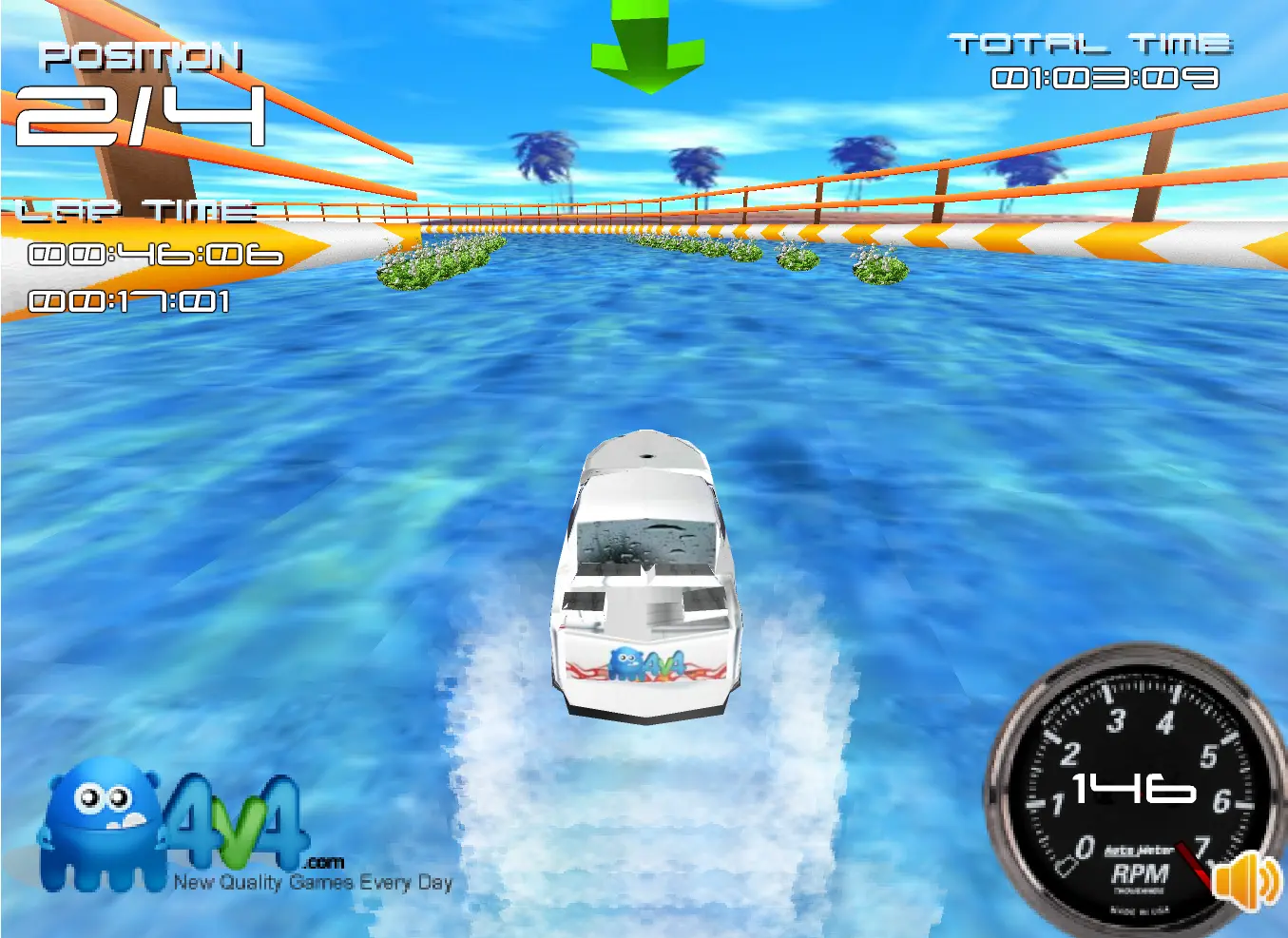 3D Storm Boat