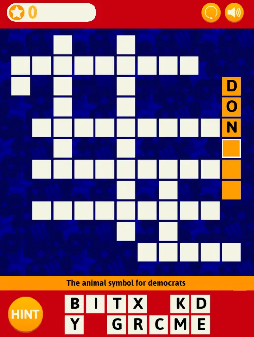 Presidents' Day Crossword Puzzle