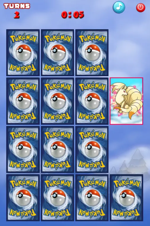 Pokémon Find Pairs