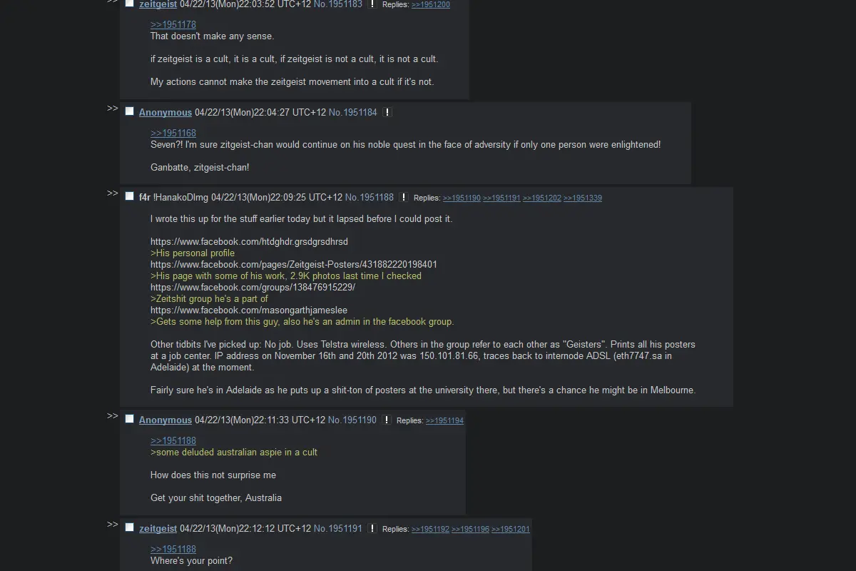 Zeitgeist Trolling /f/